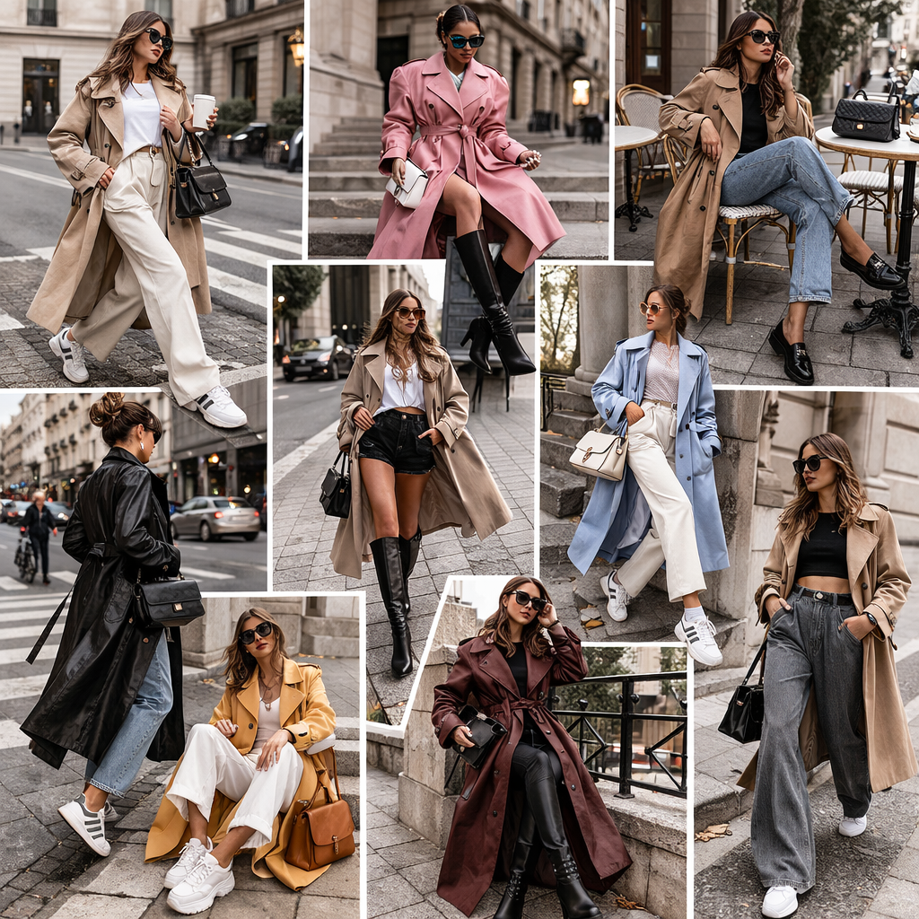 Καπαρντίνα 2026: 4 τρόποι να τη φορέσεις και να δείχνεις ανανεωμένη όλη την άνοιξη