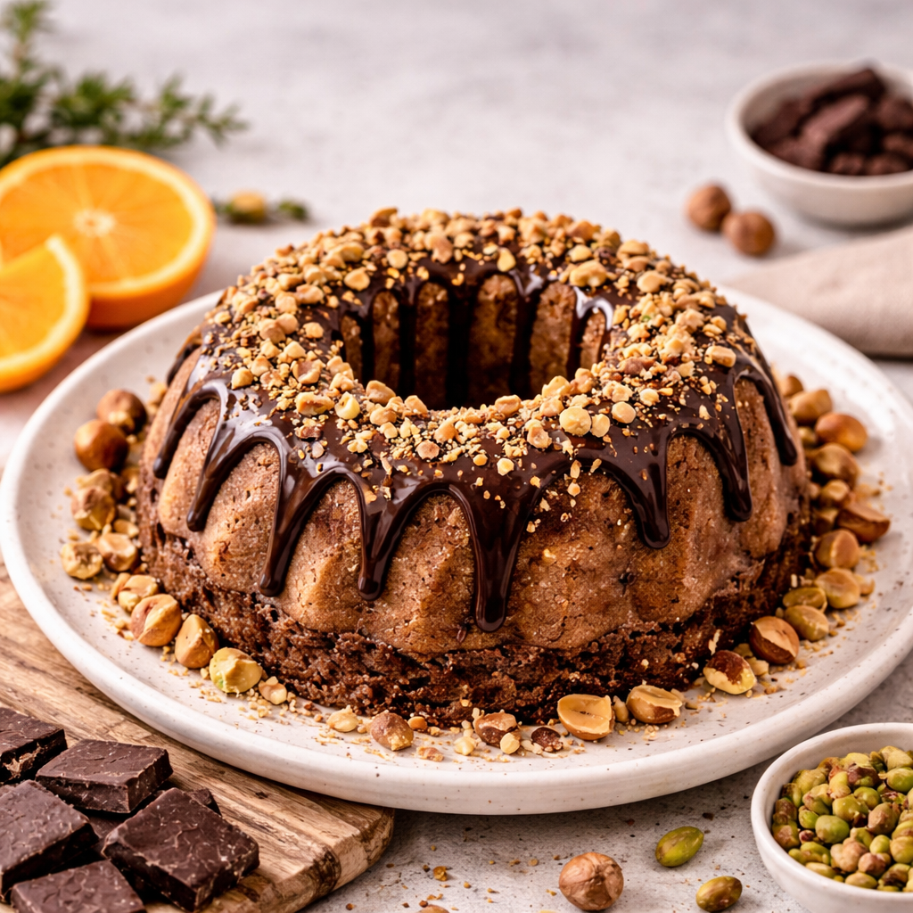 Νηστίσιμος σιμιγδαλένιος χαλβάς με σοκολάτα: Η παράδοση στην πιο βελούδινη εκδοχή της