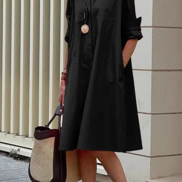 φόρεμα BOTERDA BLACK - 1