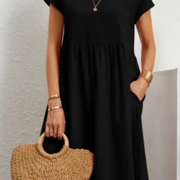 φόρεμα SALGORA BLACK - 1