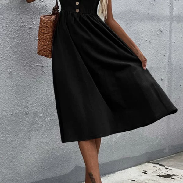 φόρεμα SIRINDA BLACK - 1