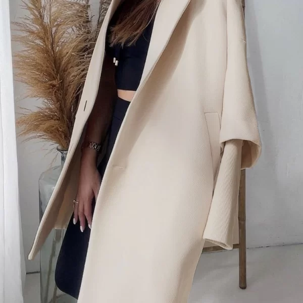 παλτό VARJERA ECRU - 1