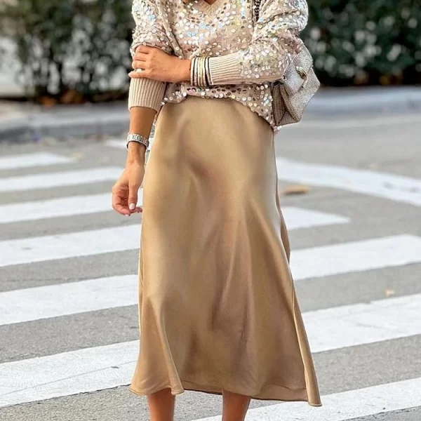 φούστα DORNEKA GOLD - 1