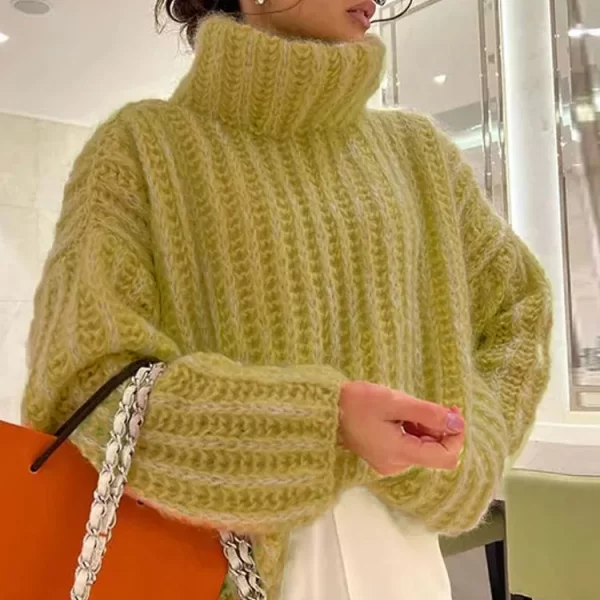 πουλόβερ JARMENA LIME - 1