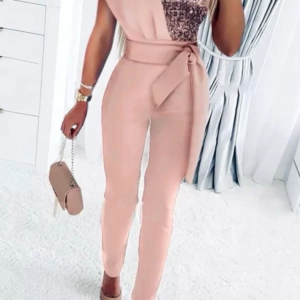 ολόσωμη φόρμα ZEDRINFA PINK - 1