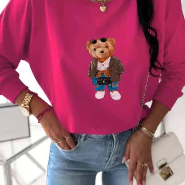 Γυναικεία μπλούζα BERENSA FUCHSIA - 1