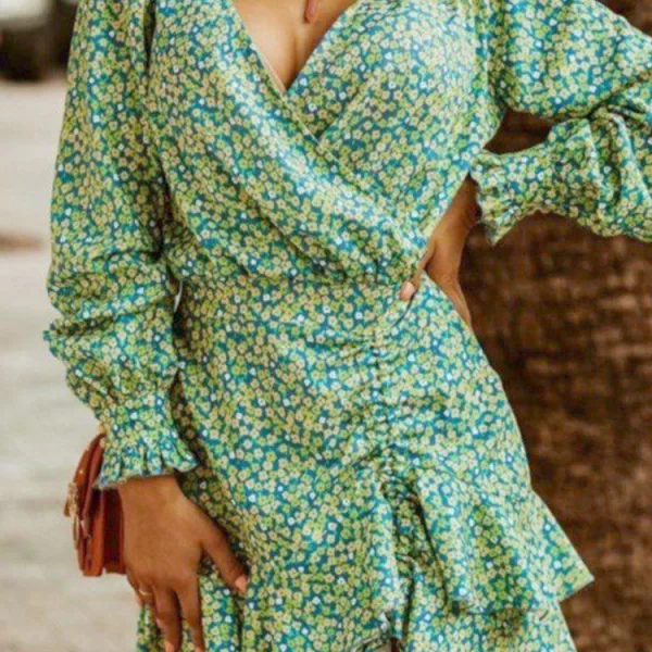 φόρεμα DOVELPA GREEN - 1