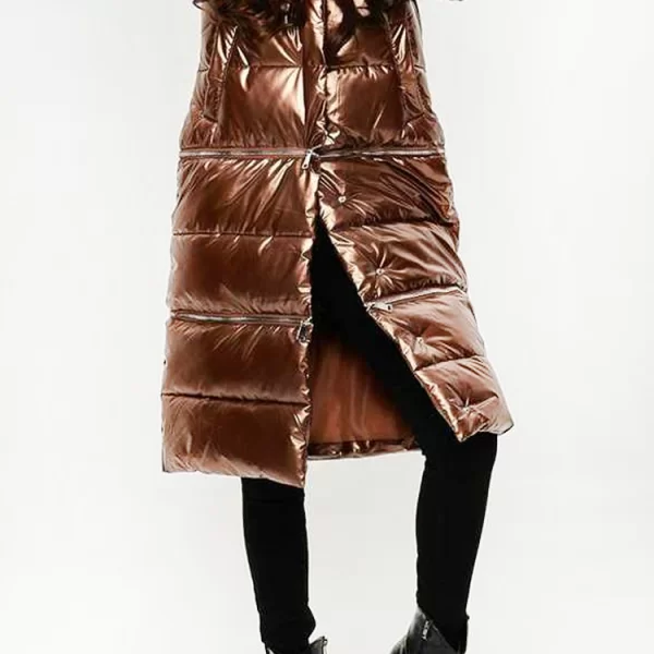 μπουφάν SINELA BROWN - 1