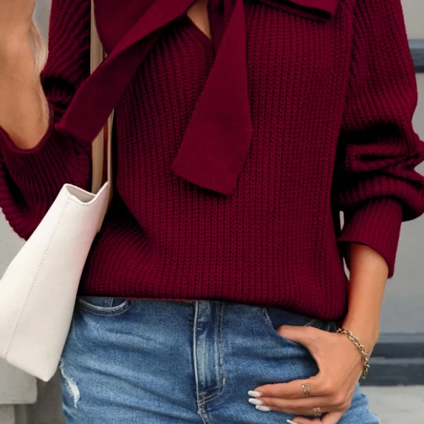 πουλόβερ ROMOLVA BORDO - 1