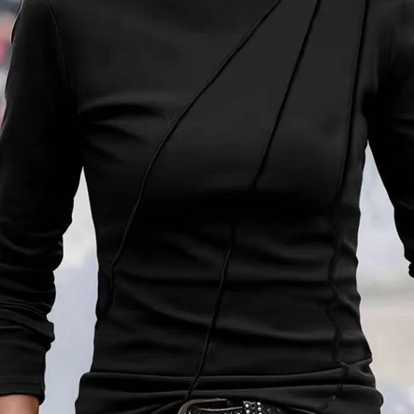 γυναικεία μπλούζα ALMIRONA BLACK - 1