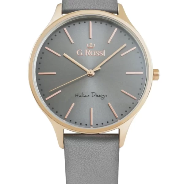 γυναικείο ρολόι G. ROSSI 11024B-1D1 GREY - 1