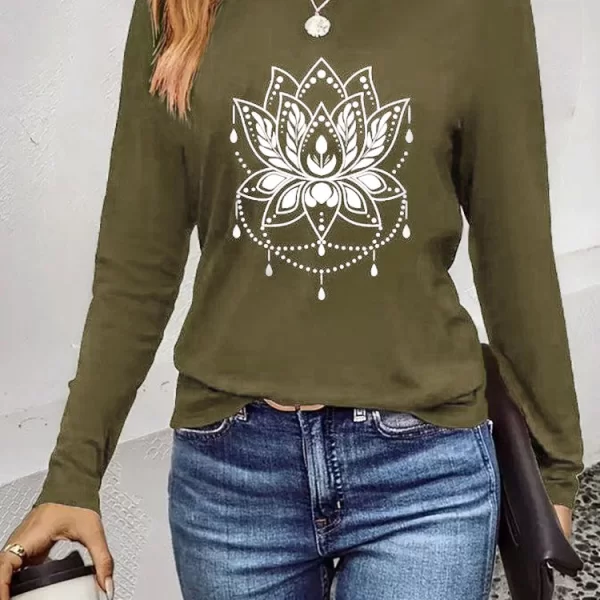 γυναικεία μπλούζα BROFELDA GREEN - 1