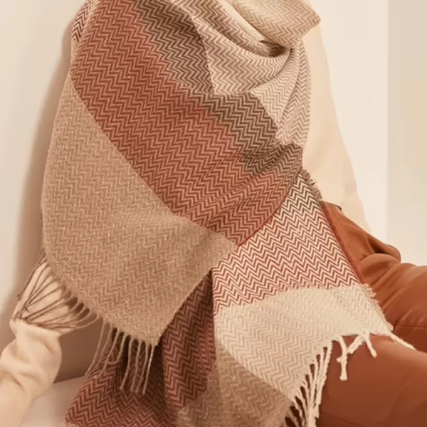 κασκόλ UNELSEA CAMEL - 1