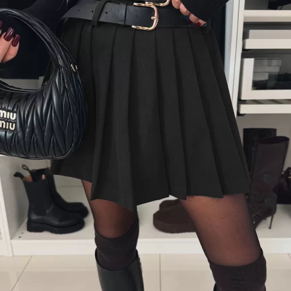 φούστα ZERBIONA BLACK - 1