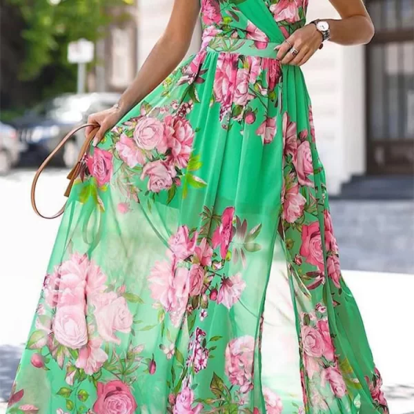 φόρεμα DROFEALSA GREEN - 1