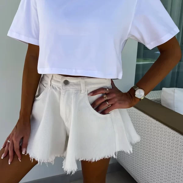 σορτσάκια SERFOLDA WHITE - 1