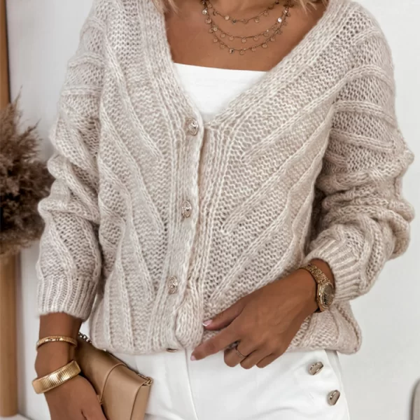 ζακέτα DROFILJA BEIGE - 1