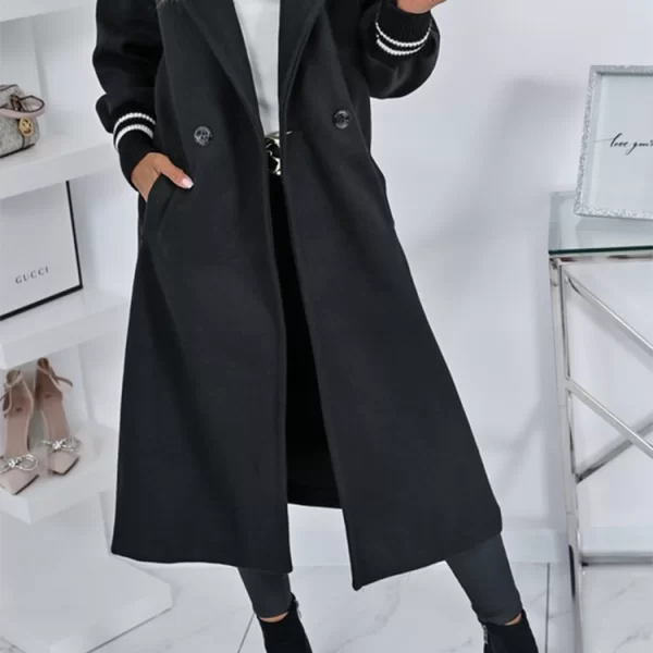 παλτό VELDORA BLACK - 1