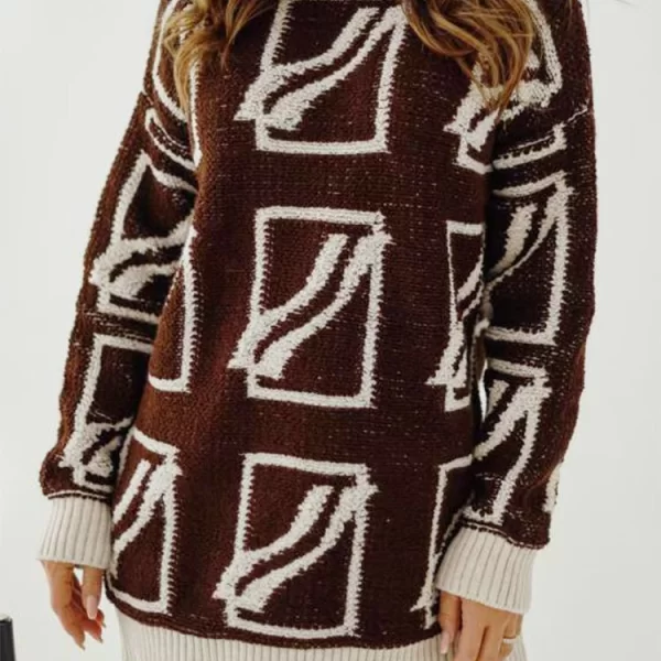 πουλόβερ BOLERITA BROWN - 1