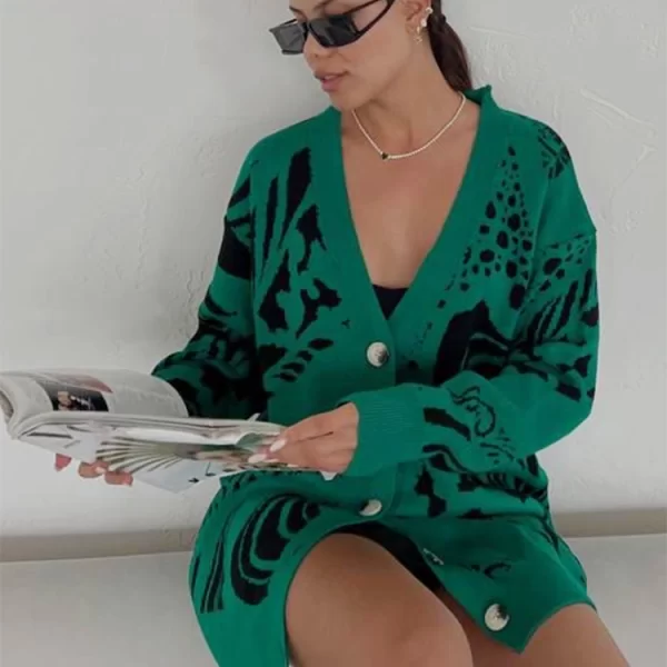 ζακέτα DROVELMA GREEN - 1