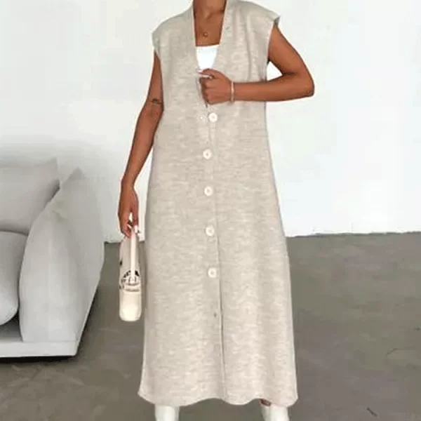 γιλέκο KELONXA BEIGE - 1