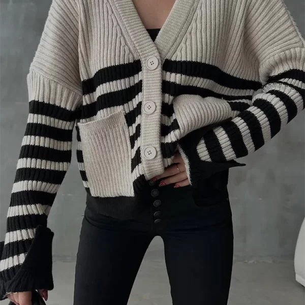 ζακέτα LAMERFA ECRU - 1