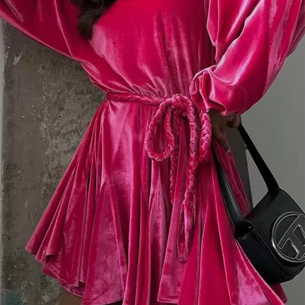 φόρεμα KORMILDA FUCHSIA - 1