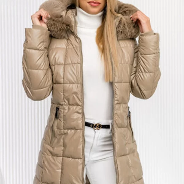 μπουφάν PROMEASA BEIGE - 1