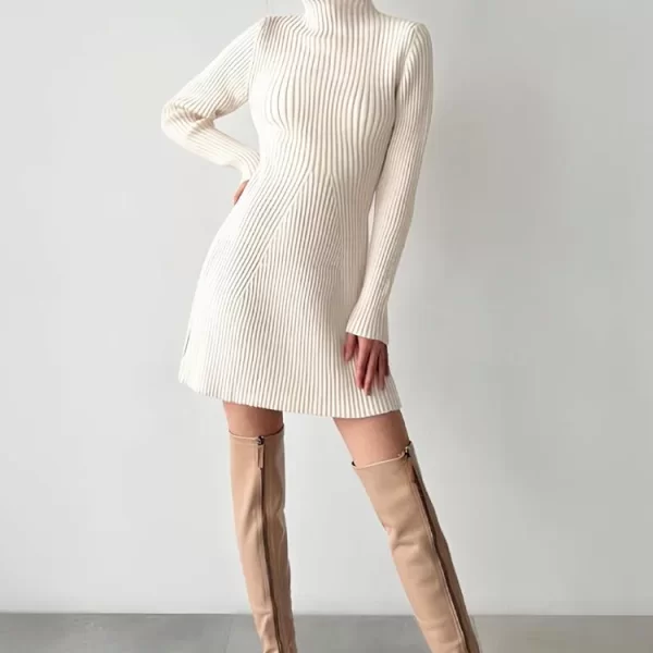 φόρεμα REMENDIVA ECRU - 1