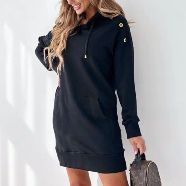 φόρεμα ZAMENTA BLACK - 1