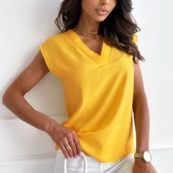 γυναικεία μπλούζα DRILONDA YELLOW - 1