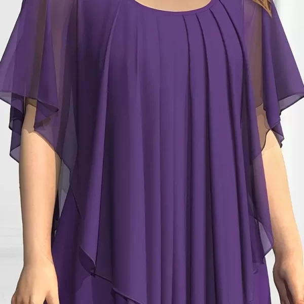 γυναικεία μπλούζα FELOLRA PURPLE - 1