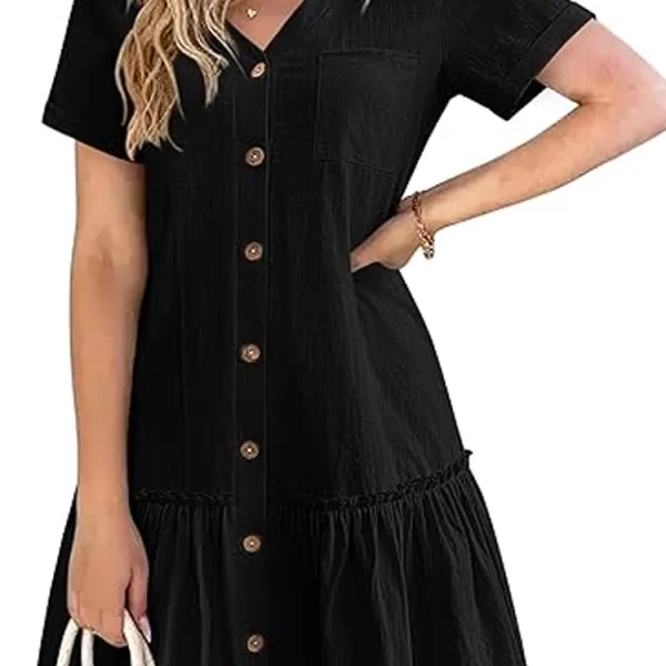 φόρεμα GARMOLDA BLACK - 1