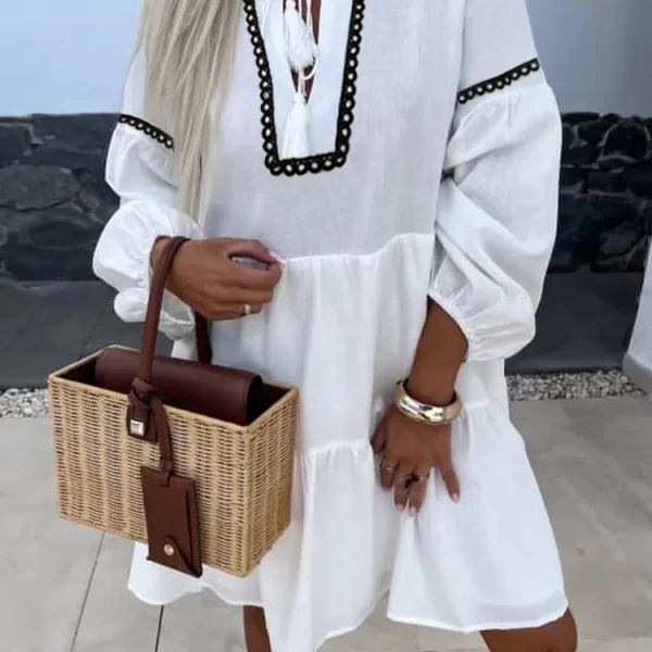 φόρεμα ZIODEFA WHITE - 1