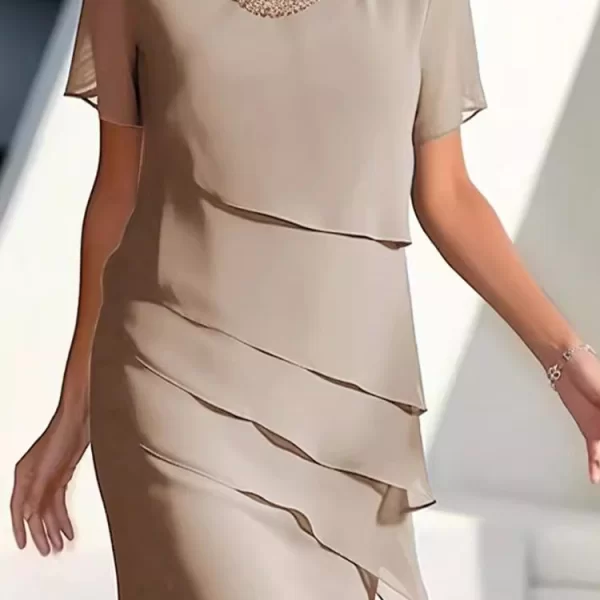 φόρεμα FELENSA BEIGE - 1