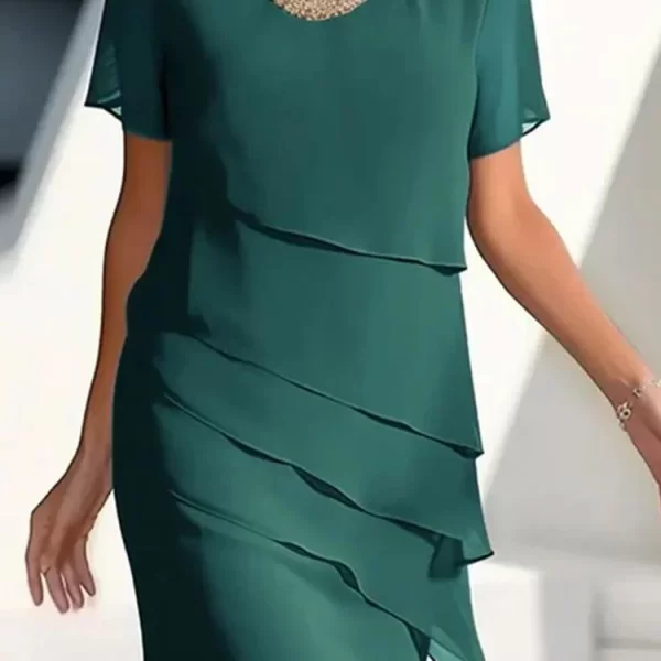 φόρεμα FELENSA GREEN - 1