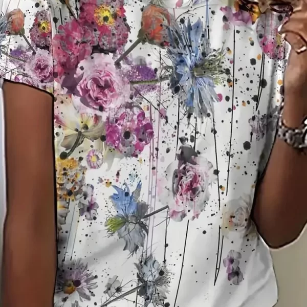 κοντομάνικο μπλουζάκι VAKELMA - 1