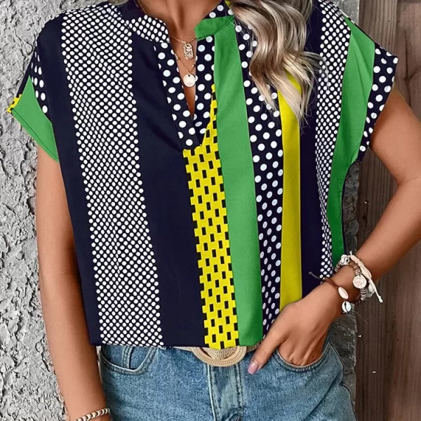 γυναικείο μπλουζάκι ZAREOLDA GREEN - 1