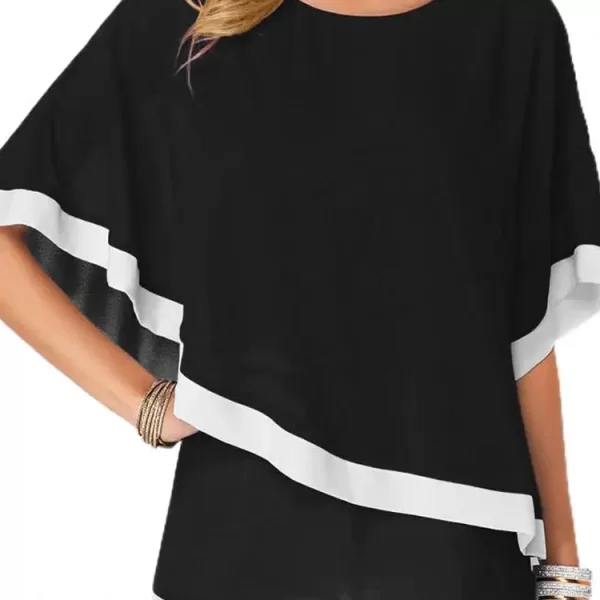 γυναικείο μπλουζάκι KAIDERSA BLACK - 1