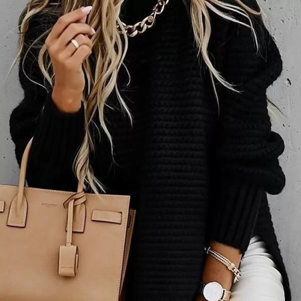 πουλόβερ LAKLARA BLACK - 1