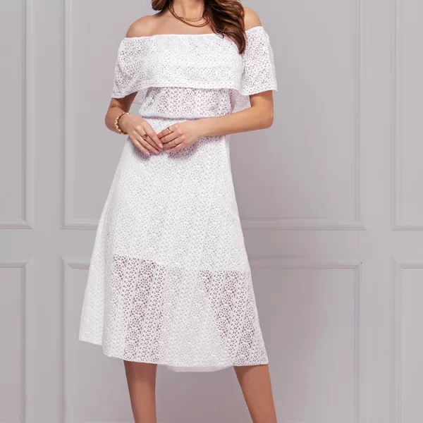 φόρεμα FRANCHELA WHITE - 1