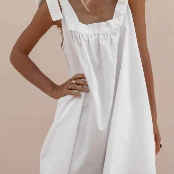 φόρεμα VALDIRA WHITE - 1