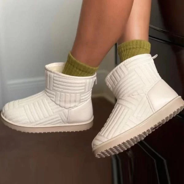 γυναικείες μπότες BRAVITALA ECRU - 1