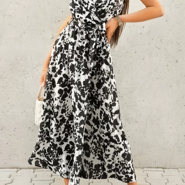 φόρεμα SELMONIA BLACK - 1