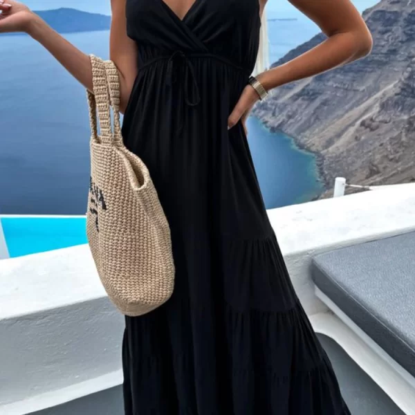 φόρεμα BANJELA BLACK - 1