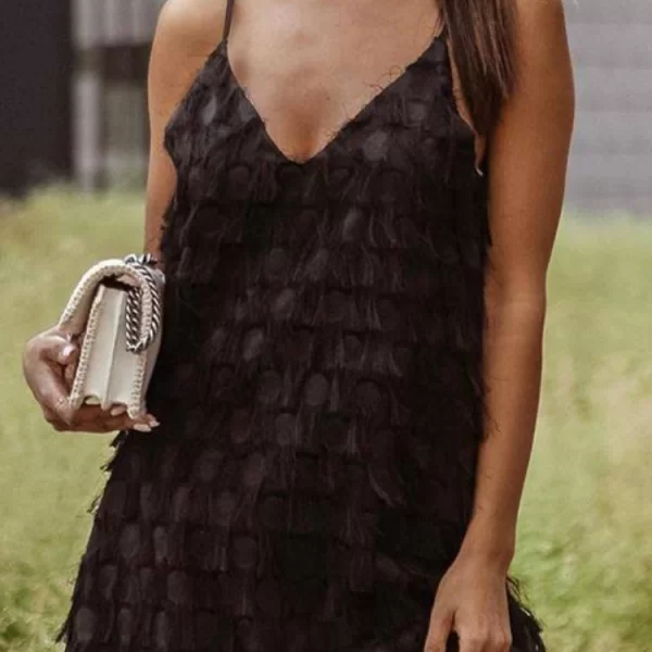 φόρεμα RINOLIA BLACK - 1