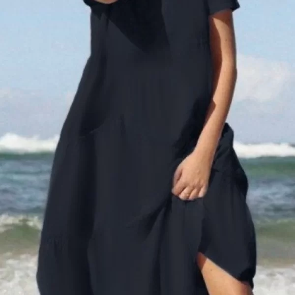 φόρεμα FOLENSIA BLACK - 1