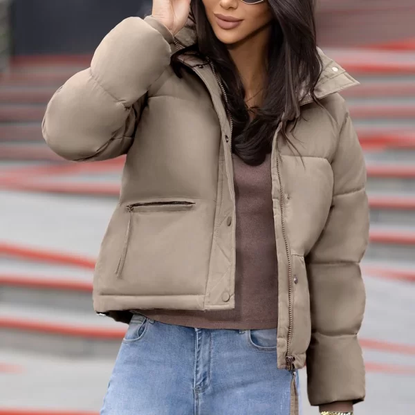 μπουφάν BANEDA BEIGE - 1