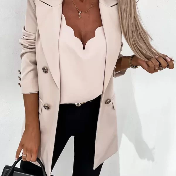 μπλέιζερ DAFRAZA BEIGE - 1