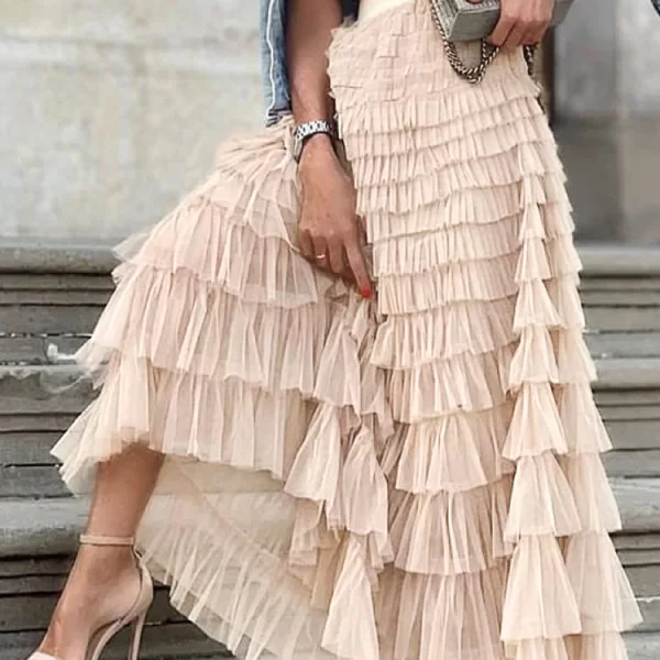 φούστα ASELIKA ECRU - 1